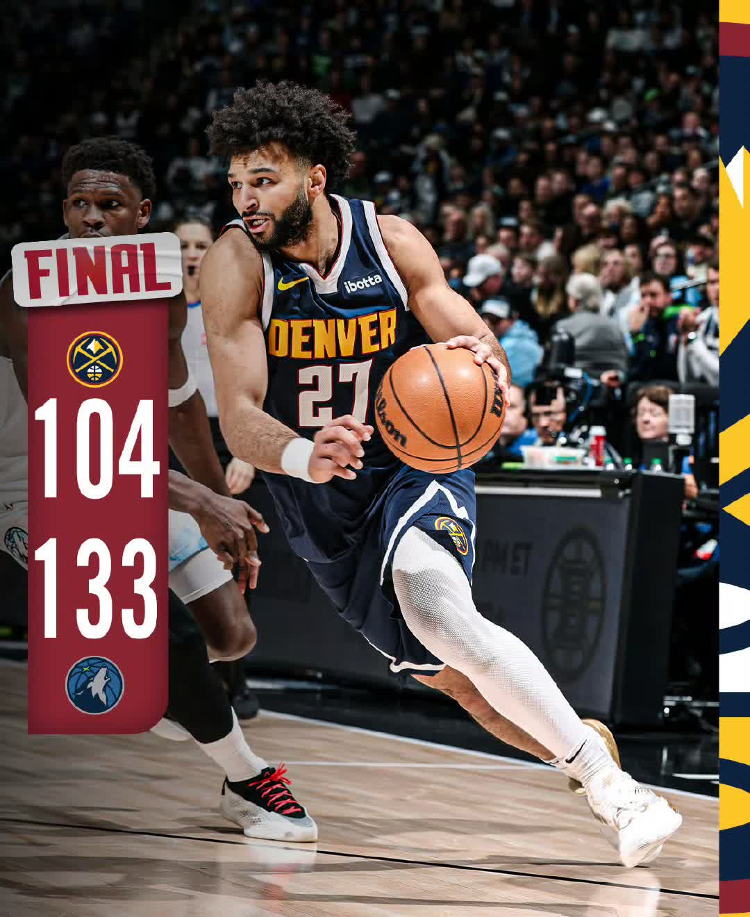 NBA常规赛猛龙战胜森林狼，豪取两连胜