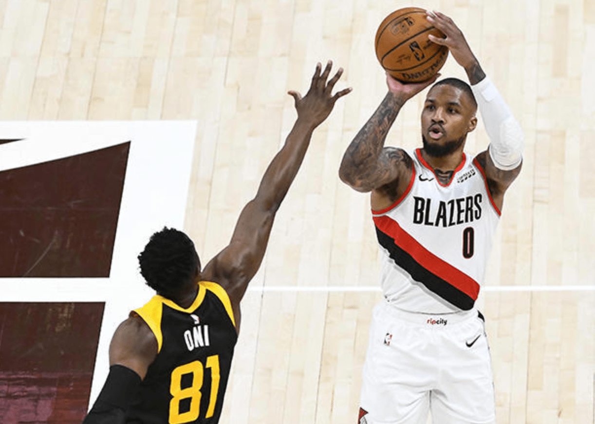 开拓者惨遭溜马逆转，利拉德表现低迷