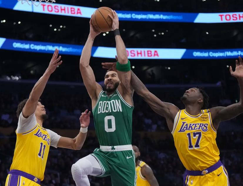 关于湖人擒凯尔特人,詹姆斯砍下22分领先一步的信息 关于湖人擒凯尔特人,詹姆斯砍下22分领先一步的信息